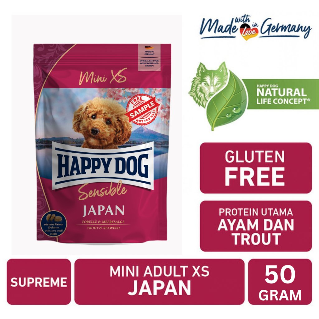 Gimmick Sample Happy Dog Mini Xs Japan 50 gr