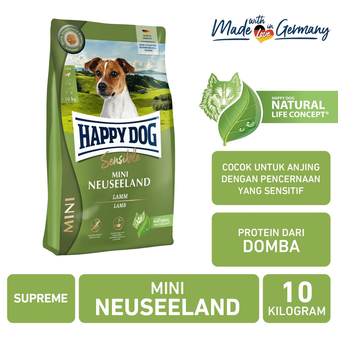Sensible Mini Selandia Baru 10kg