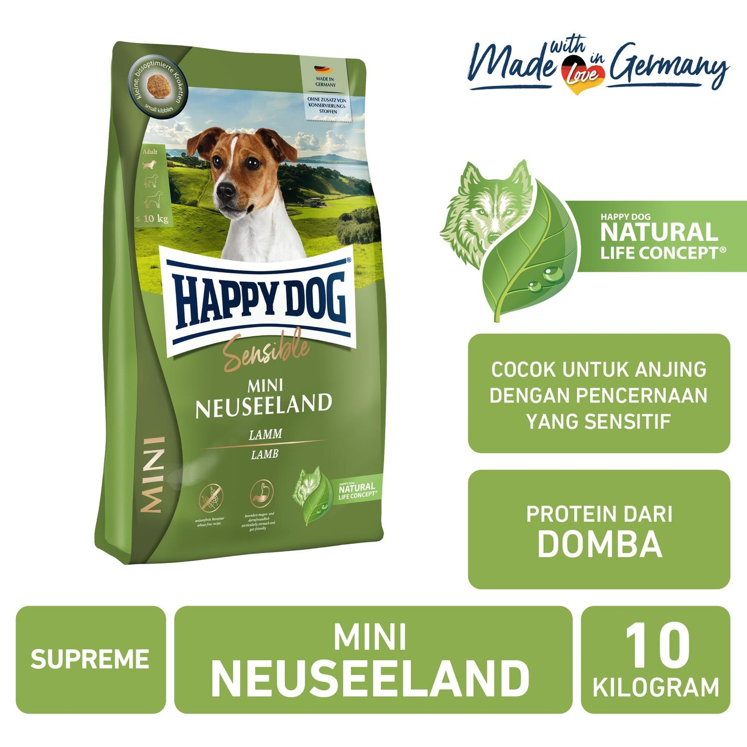 Sensible Mini Selandia Baru 10kg