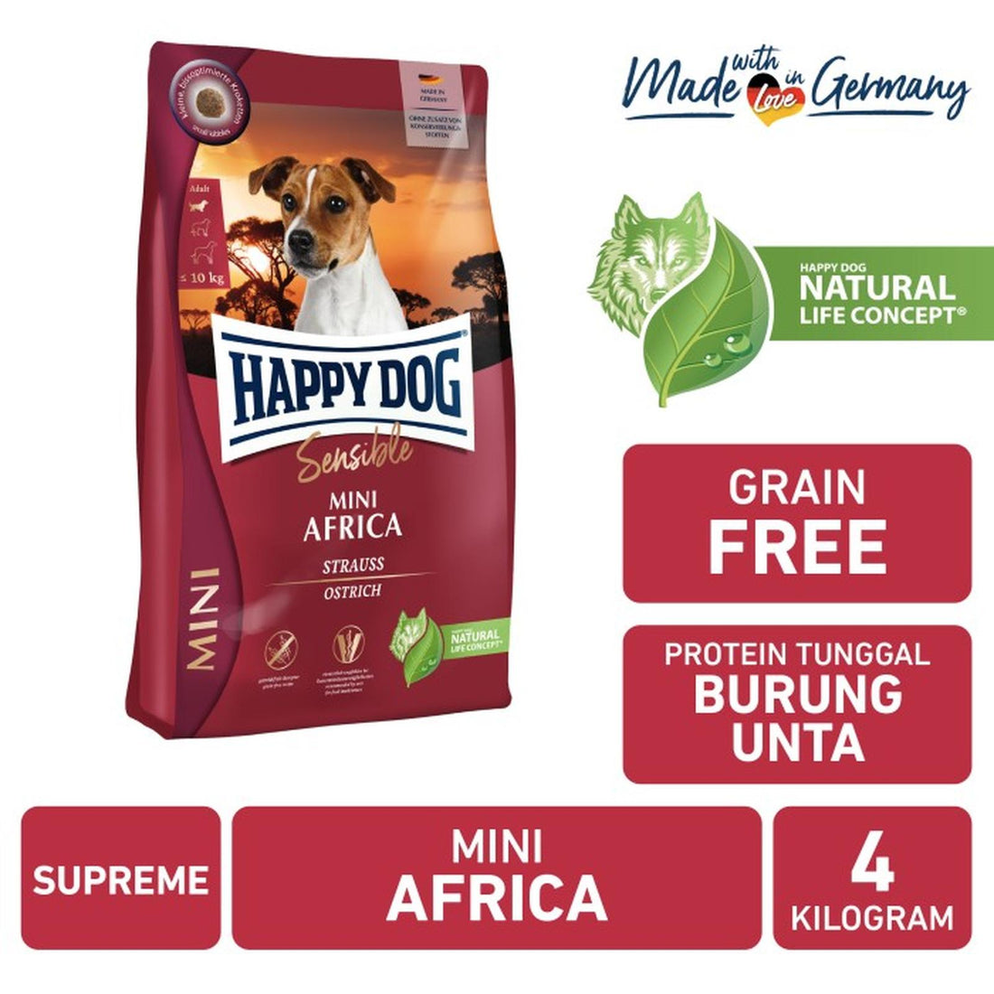 Sensible Mini Africa 4kg