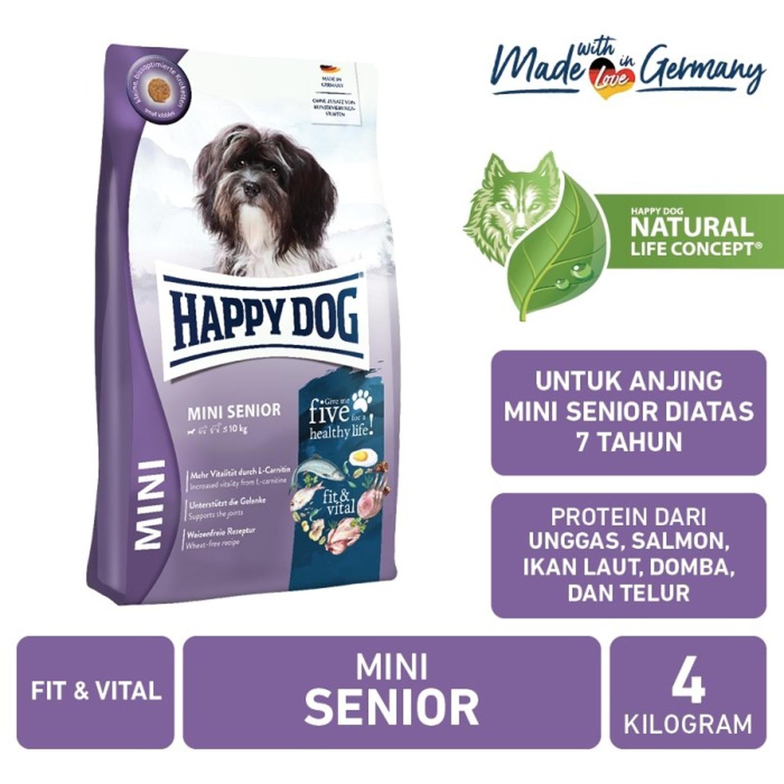 Fit &amp; Vital Mini Senior 4kg