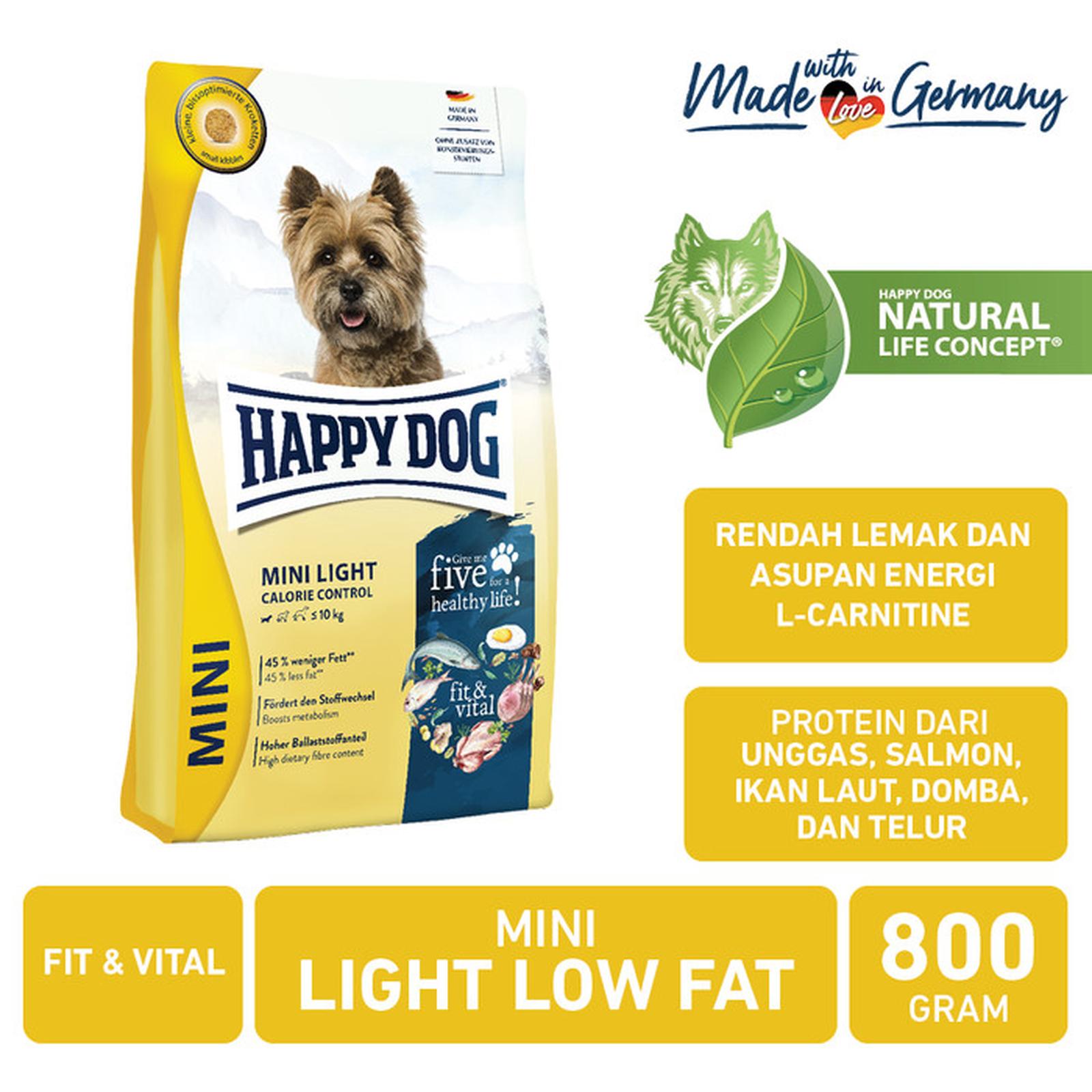 Fit &amp; Vital Mini Light | Low Fat 800gr
