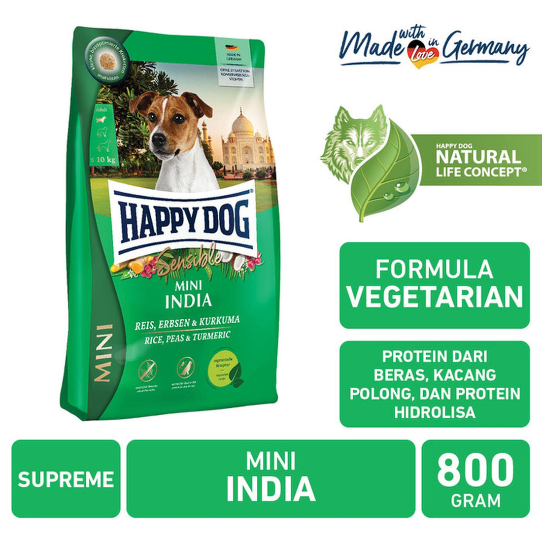 Sensible Mini India 800gr