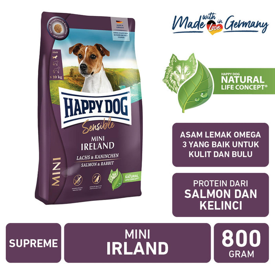 Sensible Mini Irlandia 800gr