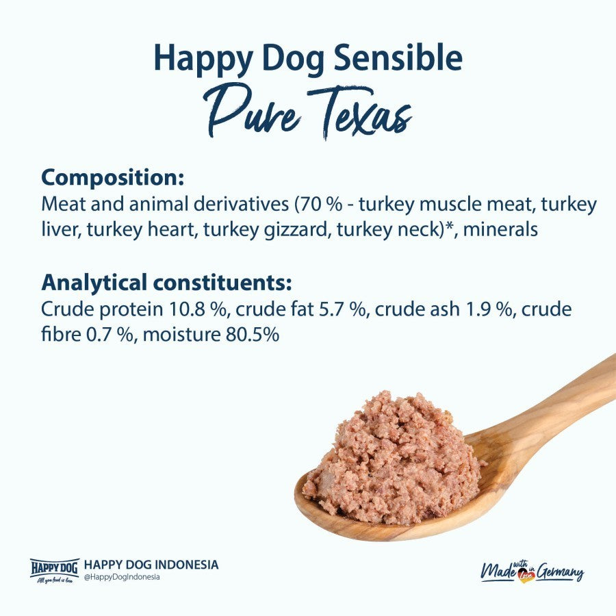 Sensible Pure Texas 400gr