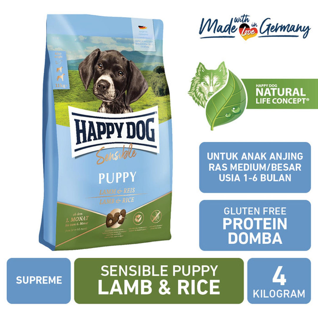 Sensible Puppy Lamb & Rice 4kg
