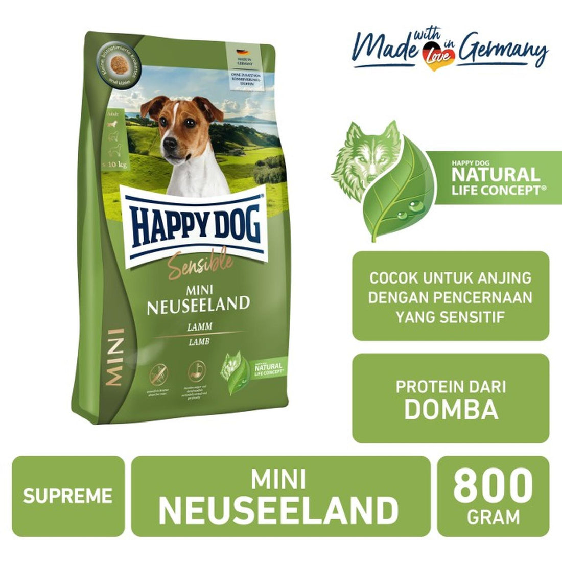 Sensible Mini Selandia Baru 800gr