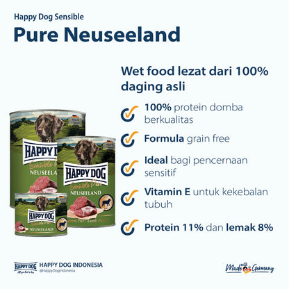 Sensible Pure Neuseeland Lamb 200gr