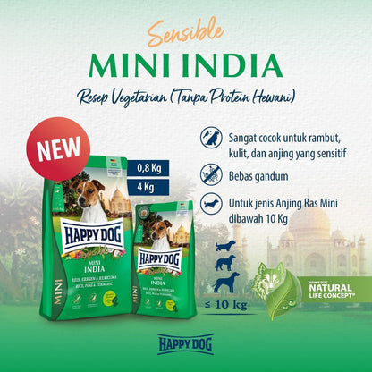 Happy Dog Makanan Anjing Mini Dewasa Sensible India 4kg