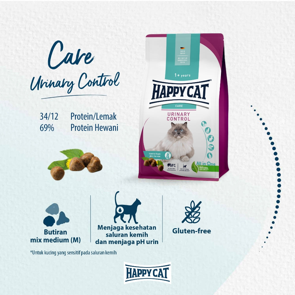 Happy Cat Makanan Kucing Sensitive Urinary 300gr