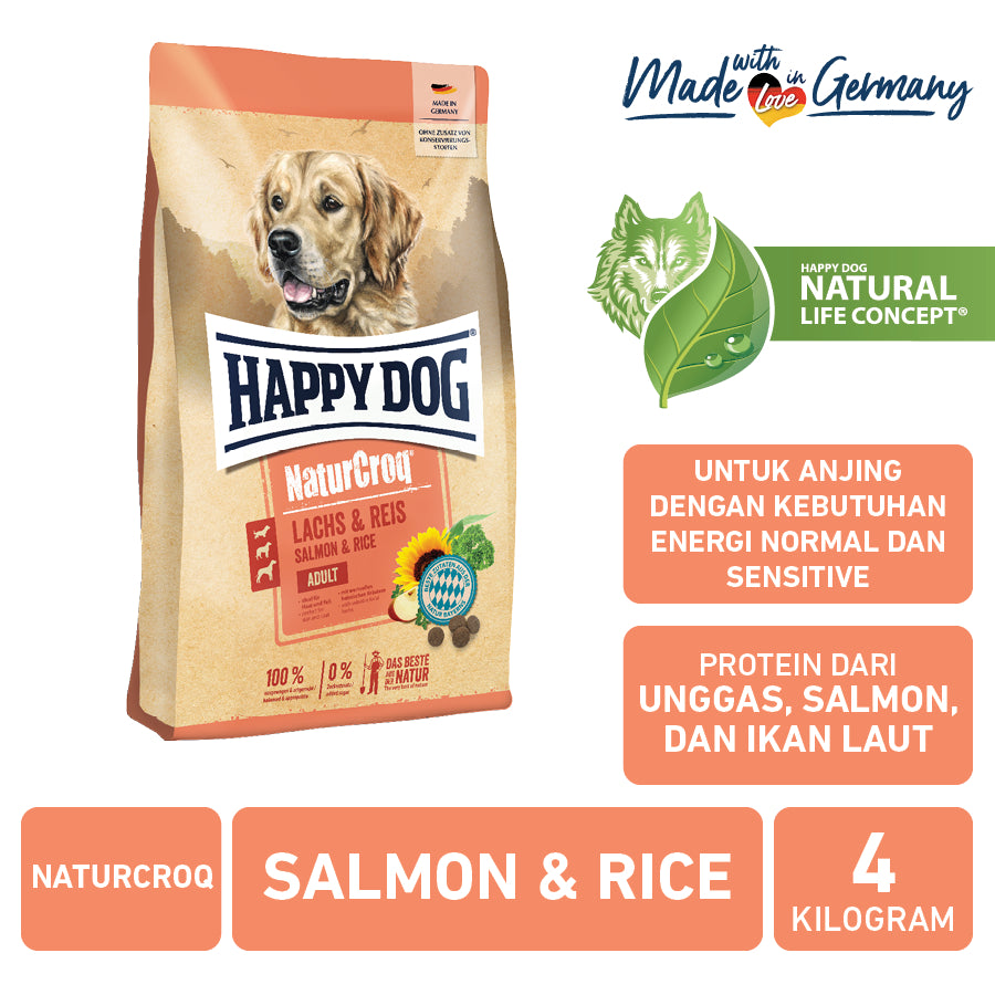 Naturcroq Salmon &amp; Rice 4kg