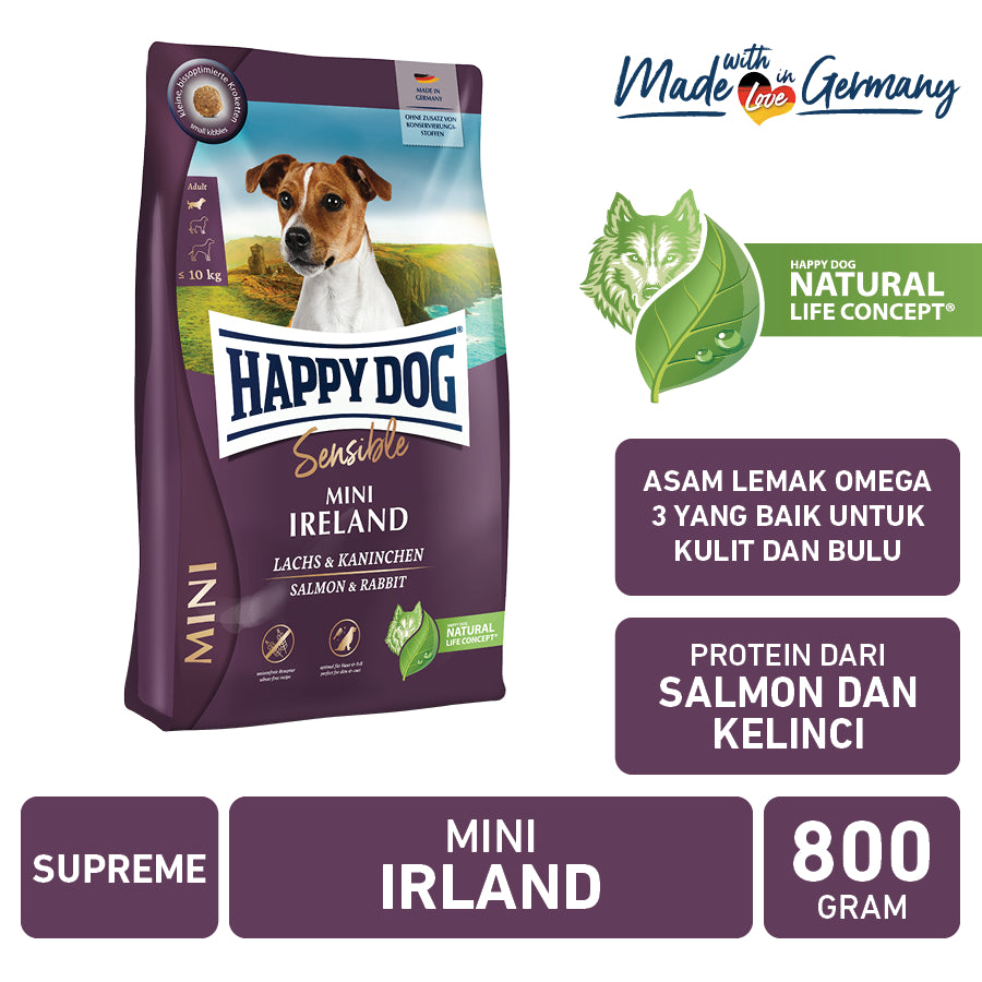 Happy Dog Makanan Anjing Mini Dewasa Irland 800gr