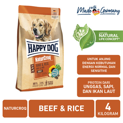 Naturcroq Sapi &amp; Nasi 4kg