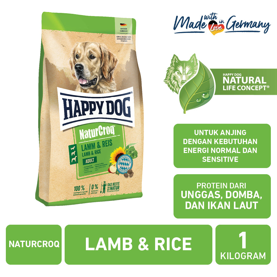 Naturcroq Lamb &amp; Rice 1kg