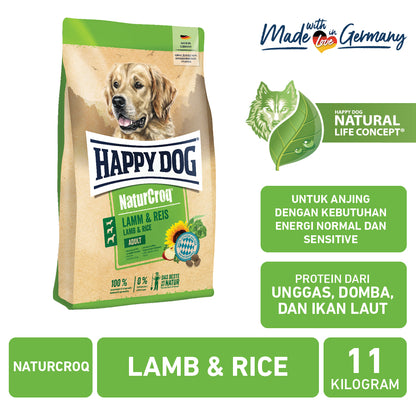 Naturcroq Lamb &amp; Rice 11kg