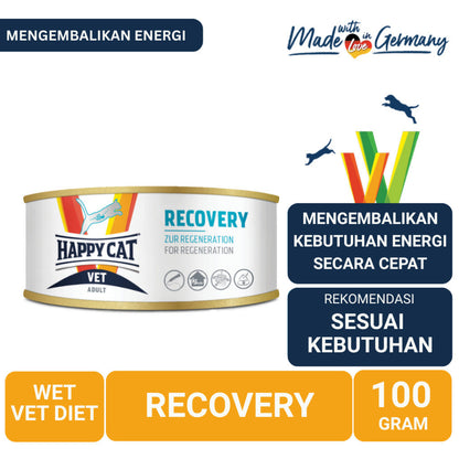 Happy Cat Wet Vet Diet Recovery Makanan Kucing Basah Recovery 100gr