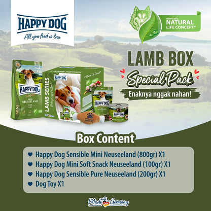 LAMB BOX | Special Pack Happy Dog Mini Neuseeland