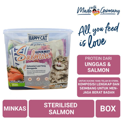 Minkas Sterilised Salmon | Special Box