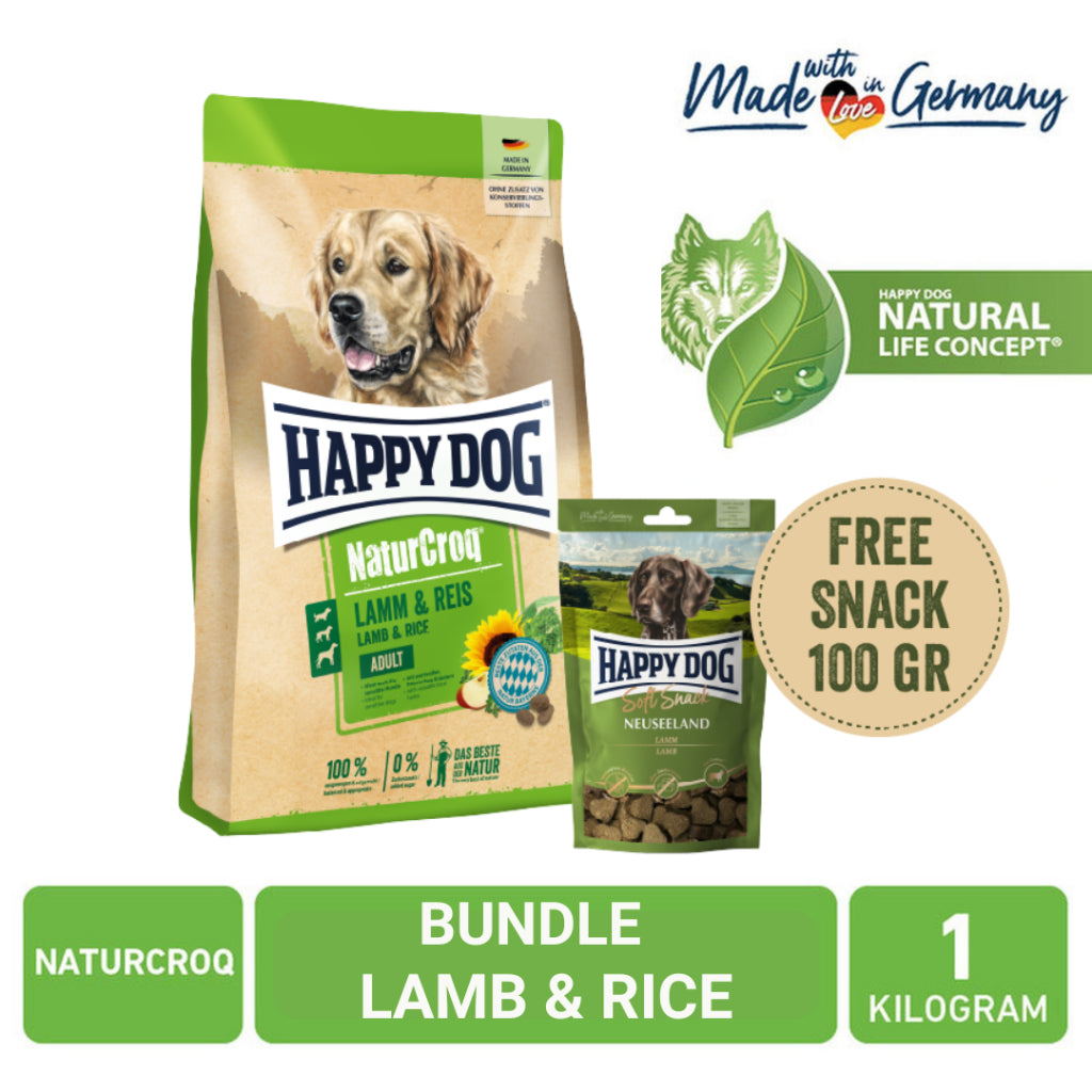BUNDLE SPECIAL | LAMB LOVERS NATURCROQ LAMB &amp; RICE