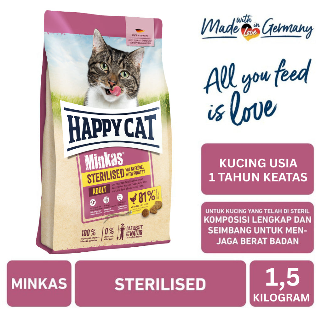 Minkas Sterilised 1.5kg