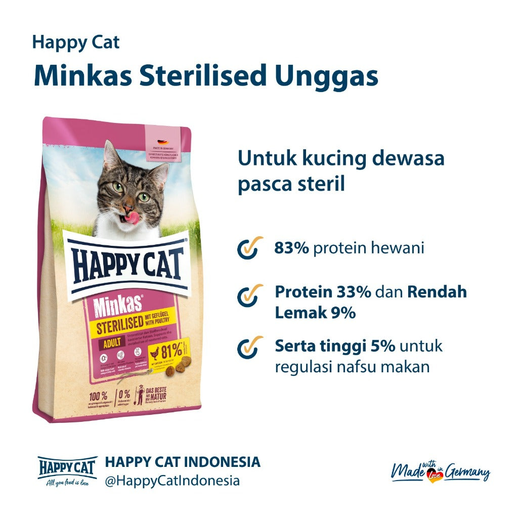 Minkas Sterilised Poultry 10 kg